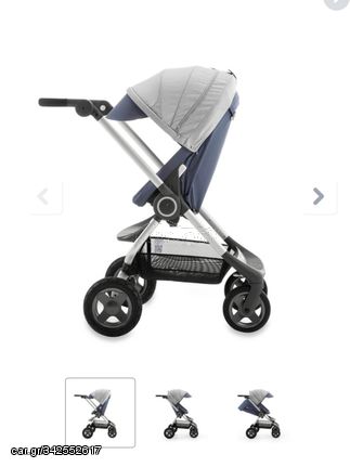 ΣΕΤ ΚΑΡΟΤΣΙ STOKKE SCOOT/ΚΑΘΙΣΜΑΤΑ ΑΥΤΟΚΙΝΗΤΟΥ MAXI COSI ΚΑΙ ΑΞΕΣΟΥΑΡ