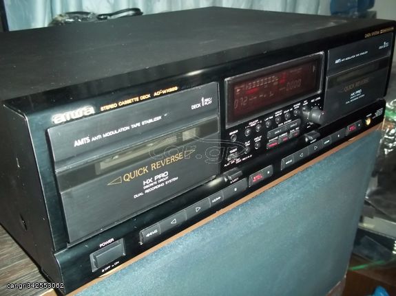 AIWA AD-WX929, auto reverse, HX-PRO,DATA, διπλο κασετοφωνο