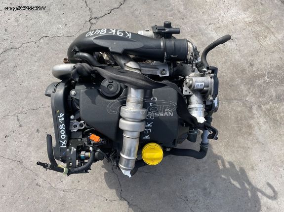 Κινητήρας K9K8410 Nissan Qashqai,Juke 1.5 DCi