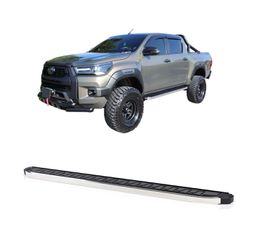 Σκαλοπάτια Αλουμινίου Toyota Hilux 2015+ Revo/Rocco, 2021+