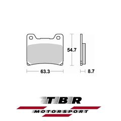 ΜΕΤΑΛΛΙΚΑ ΤΑΚΑΚΙΑ  CK-9H SINTER METAL PADS CK-9H TBR661