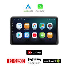 KIROSIWA NISSAN NAVARA D22 (1998-2004) Android οθόνη αυτοκίνητου 12GB + 512GB με GPS WI-FI (ηχοσύστημα αφής 10" ιντσών Android Auto Apple Carplay Youtube Playstore MP3 USB Radio Bluetooth Mirrorlink ε