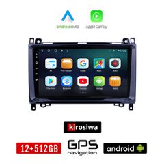 KIROSIWA VOLKSWAGEN CRAFTER (2006 - 2017) VW Android οθόνη αυτοκίνητου 12GB + 512GB με GPS WI-FI (ηχοσύστημα αφής 9" ιντσών OEM Android Auto Apple Carplay Youtube Playstore MP3 USB Radio Bluetooth Mir