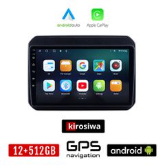 KIROSIWA SUZUKI IGNIS (μετά το 2016) Android οθόνη αυτοκίνητου 12GB + 512GB με GPS WI-FI (ηχοσύστημα αφής 9" ιντσών OEM Android Auto Apple Carplay Youtube Playstore MP3 USB Radio Bluetooth Mirrorlink