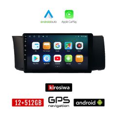 KIROSIWA SUBARU BRZ (μετά το 2012) Android οθόνη αυτοκίνητου 12GB + 512GB με GPS WI-FI (ηχοσύστημα αφής 9" ιντσών OEM Android Auto Apple Carplay Youtube Playstore MP3 USB Radio Bluetooth Mirrorlink ερ