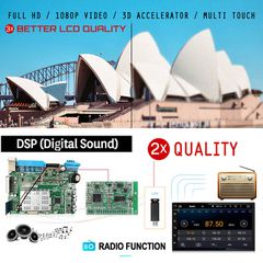 KIROSIWA SSANGYONG REXTON (μετά το 2017) Android οθόνη αυτοκίνητου 12GB + 512GB με GPS WI-FI (ηχοσύστημα αφής 10" ιντσών OEM Android Auto Apple Carplay Youtube Playstore MP3 USB Radio Bluetooth Mirror-thumb-9