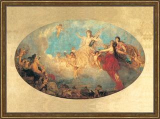 Πίνακας Ελαιοτυπία - θεσσαλονικη