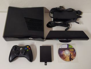 Microsoft Xbox 360 Slim 250GB + Kinect