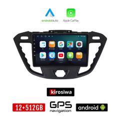 KIROSIWA FORD TOURNEO CUSTOM (μετά το 2013) Android οθόνη αυτοκίνητου 12GB + 512GB με GPS WI-FI (ηχοσύστημα αφής 9" ιντσών OEM Android Auto Apple Carplay Youtube Playstore MP3 USB Radio Bluetooth Mirr