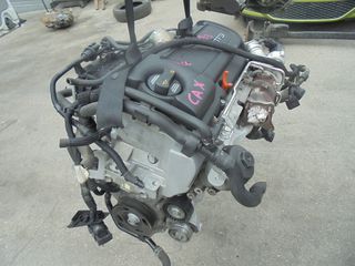 Κινητήρας Μοτέρ  AUDI A3 (2003-2008) 1400cc CAX  παρέχεται ΓΡΑΠΤΗ ΕΓΓΥΗΣΗ