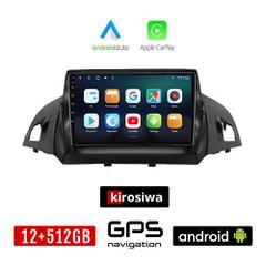 KIROSIWA FORD C-MAX (μετά το 2011) Android οθόνη αυτοκίνητου 12GB + 512GB με GPS WI-FI (ηχοσύστημα αφής 9" ιντσών OEM Android Auto Apple Carplay Youtube Playstore MP3 USB Radio Bluetooth Mirrorlink ερ