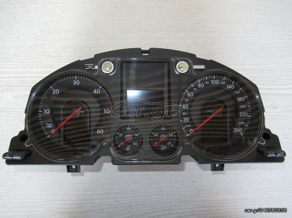 Volkswagen Passat B6 2.0 Tdi '05 - '11 Καντράν Με Οθόνη Half Fis 3c0920860k