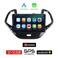 KIROSIWA FORD KA (μετά το 2017) Android οθόνη αυτοκίνητου 12GB + 512GB με GPS WI-FI (ηχοσύστημα αφής 9" ιντσών Android Auto Apple Carplay Youtube Playstore MP3 USB Radio Bluetooth Mirrorlink εργοστασι