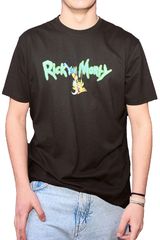 Alcott Oversize T-shirt Rick & Morty Ανδρικό - TS0236UOAY14-BLK