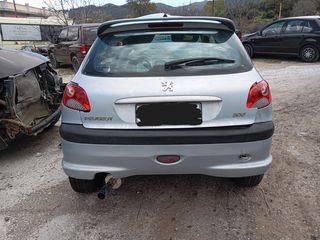 ΟΛΟΚΛΗΡΟ ΑΥΤΟΚΙΝΗΤΟ PEUGEOT 206 ΓΙΑ ΑΝΤΑΛΛΑΚΤΙΚΑ ΚΟΜΜΑΤΙ-ΚΟΜΜΑΤΙ