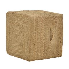 302-000025 Σκαμπό Tresa Inart φυσικό 100% γιούτα 40x40x40εκ 100% JUTE NATURAL, 1 Τεμάχιο