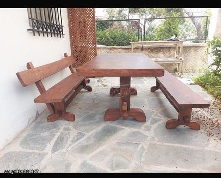 Τραπέζια ξύλινα για εσωτερικό και εξωτερικό χώρο στα μέτρα σας 