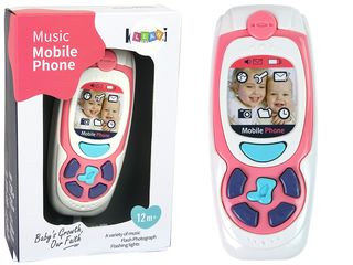 Children's Educational Mobile Phone Melody Pink