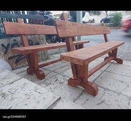 Τραπέζια Μοναστηριακα ξύλινα σε προσφορά σοκ 