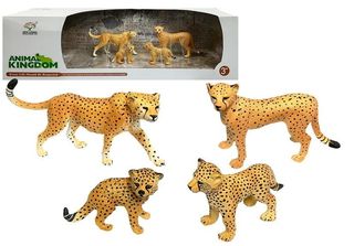 Cheetah Educational Figures 4 pieces Savannah