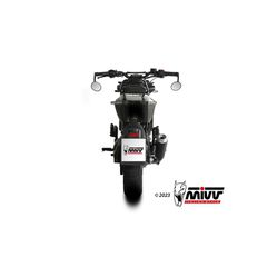 Τελικο Εξατμισης Mivv X-M1 Husqvarna Svartpilen 125 21-23 Black S.s/S.steel