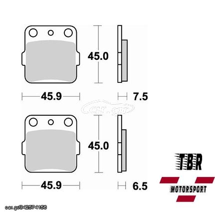 ΜΕΤΑΛΛΙΚΑ ΤΑΚΑΚΙΑ  CK-9H SINTER METAL PADS CK-9H TBR686