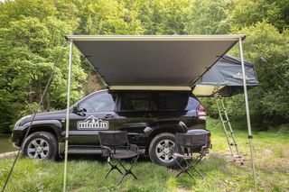 ΤΕΝΤΑ ΟΡΟΦΗΣ ΑΥΤΟΚΙΝΗΤΟΥ ΠΛΑΙΝΗ ΣΕ ΡΟΛΟ OVERLANDER AWNING 2,5X2,5M  ***ΛΑΔΑΣ-4Χ4***