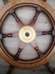 Τιμόνι ξύλινο 16" 40cm-thumb-1