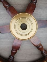 Τιμόνι ξύλινο 16" 40cm-thumb-2