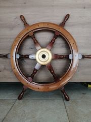 Τιμόνι ξύλινο 16" 40cm-thumb-3