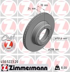 Δισκόπλακα ZIMMERMANN 450522320