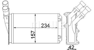 MAHLE-BEHR ΨΥΓΕΙΟ ΚΑΛΟΡΙΦΕΡ