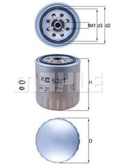 Φίλτρο καυσίμου MAHLE KC631D