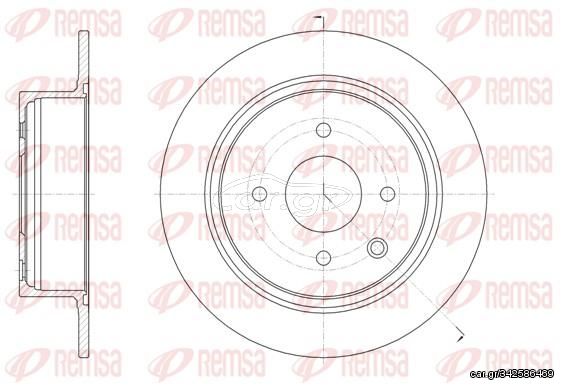 Δισκόπλακα REMSA 6157900