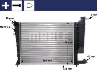 MAHLE-BEHR ΨΥΓΕΙΟ ΜΗΧΑΝΗΣ