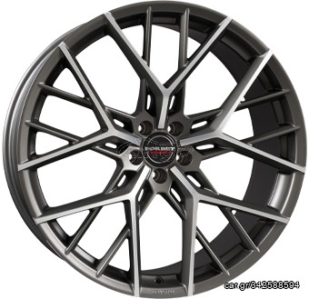 8,0X18 BORBET BY 5/108 ET45 CH72,5 Dull Titanium / Polished