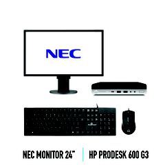 Σετ HP Prodesk 600 G3 & NEC monitor 24″ & SET Keyboard/Mouse | |