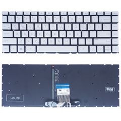 Πληκτρολόγιο Ελληνικό - Greek Laptop Keyboard για HP 14-CD 14-CE 14-DK 14-CF 14-CM 14-DQ 14-CK HP 240 246 G7 HP 245 G7 HP 14-DH L18946-001 L51758-151 L47858-002 490.0GG07.DP1H GR No Frame Backlit Silv