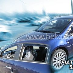 Fiat Bravo 5d 2009-2014 Φιμέ Ανεμοθραύστες Heko Σετ 2τμχ