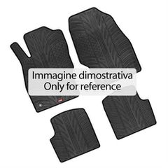 Smart Fortwo 11/2014+ με Κουμπώματα Λαστιχένια Πατάκια Σετ 2τμχ Lampa
