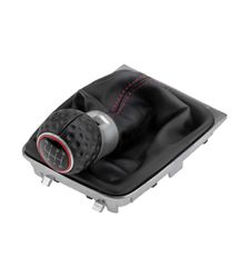 Πόμολο Ταχυτήτων Vw Golf Vii Gti 2013+ Ένδειξη 6 Ταχυτήτων και Φούσκα Μαύρο-Κόκκινο της Ajs Parts Gzb-vw-031/aj