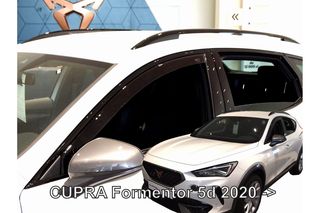 Mercedes Eqc N293 5d 2019+ / Cupra Formentor 5d 2020+ Φιμέ Ανεμοθραύστες Heko Σετ 2τμχ