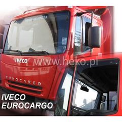 Iveco Euro Cargo / Stralis / Euro Tech Eu/uk Φιμέ Ανεμοθραύστες Heko Σετ 2τμχ