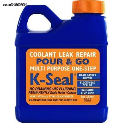 Sonax K-seal υπερστεγανωτικό ψυκτικού υγρού 236ml (shop) (tp)