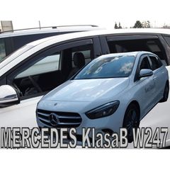 Ανεμοθραύστες Mercedes B-klas W247 5d 2019+ Φιμέ Heko Σετ 4τμχ 23614