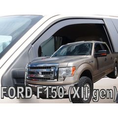 Ford F-150 Xlt 4d 2008-2014 Φιμέ Ανεμοθραύστες Heko Σετ 2τμχ