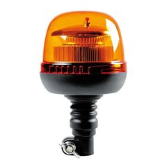 Lampa Φάρος 3 Χρήσεων Rl-9 12v/24v 45led Βιδωτός Ελαστικός Πορτοκαλί 221x130mm