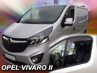 Opel Vivaro 2014+ / Renault Traffic 2014+ /fiat Talento 2016+ Φιμέ Ανεμοθραύστες Heko Σετ 2τμχ