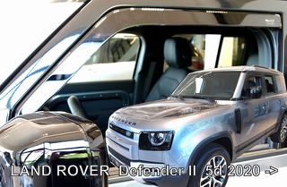 Land Rover Defender 5d 2020+ Φιμέ Ανεμοθραύστες Heko Σετ 2τμχ