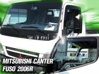 Mitsubishi Canter 2d 2003+ Φιμέ Ανεμοθραύστες Heko Σετ 2τμχ